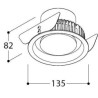 TAL ORBITAL LEAF FLOW CONTROL recessed spot