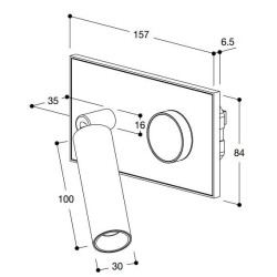Tal Lighting Select 1DNobel Universal + Nobel Wandlampe