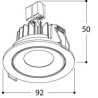 Tal Lighting SIMPLON HALOLED TORSION Deckenlampe