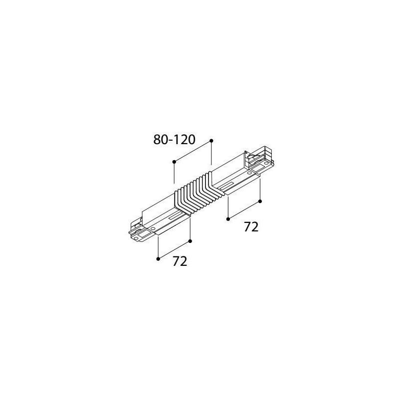 TAL SURFACE TRACK 3F - FLEX COUPLER 