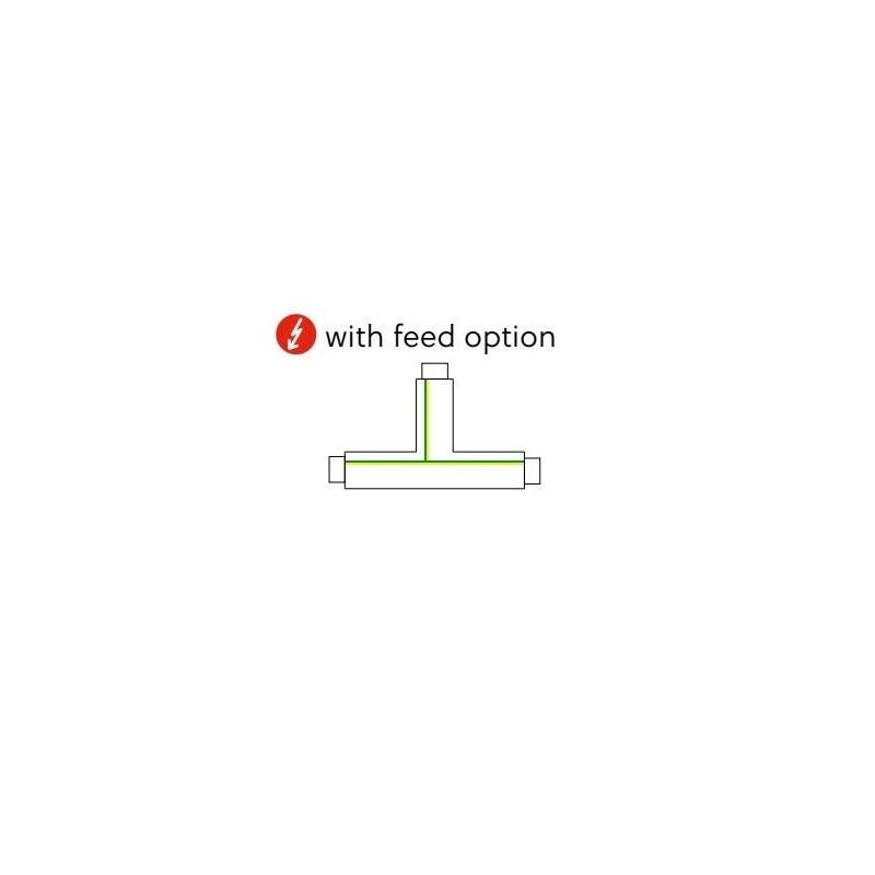 TAL SURFACE TRACK 3F - T COUPLER EARTH INSIDE + LEFT 