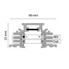 TAL TRACK 48V TRIMLESS - 3000MM 