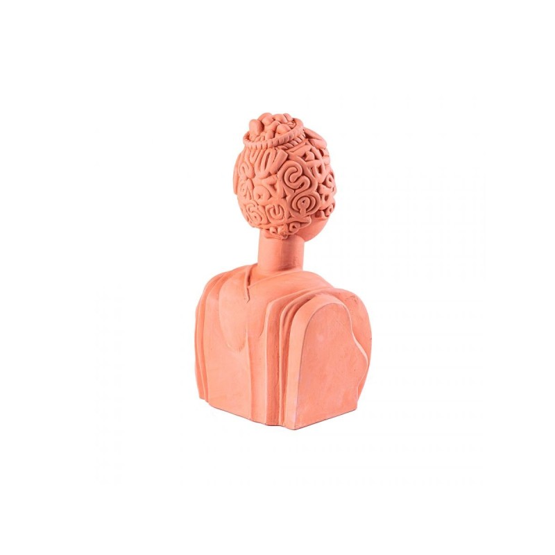 Seletti Magna Graecia Terracotta Bust Poppea home accessory