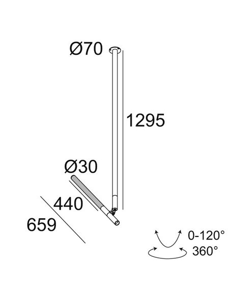 Delta Light XY180 S121 MINI Ceiling lamp