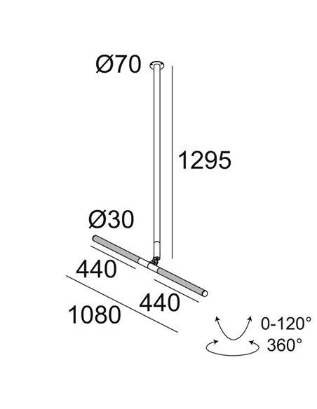 Delta Light XY180 S122 Ceiling lamp