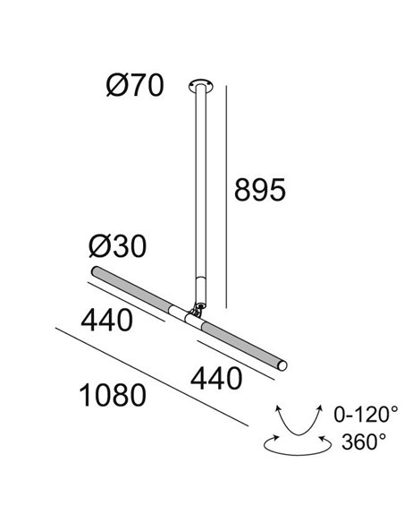 Delta Light XY180 S82 Ceiling lamp