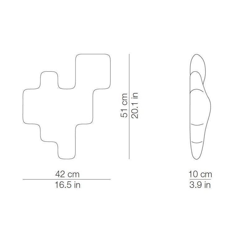 Kundalini PIXEL Wall lamp