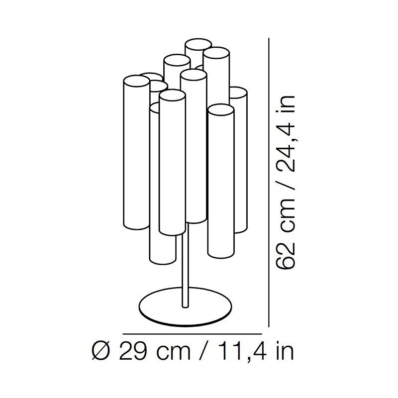 Kundalini TOOT TABLE Table lamp
