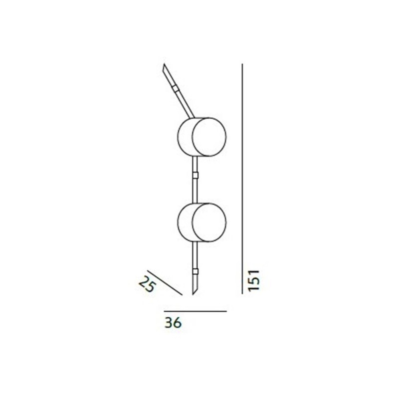Kundalini FLOED 2 Ceiling lamp / Wall lamp