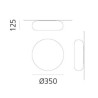 Artemide Itka 35 Wall lamp / ceiling lamp IP65