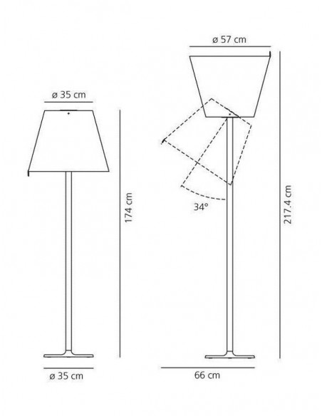 Artemide Melampo MEGA floor lamp