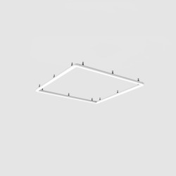 Artemide Alphabet Of Light Square 120 Semi-Recessed Ceiling lamp / Wall lamp