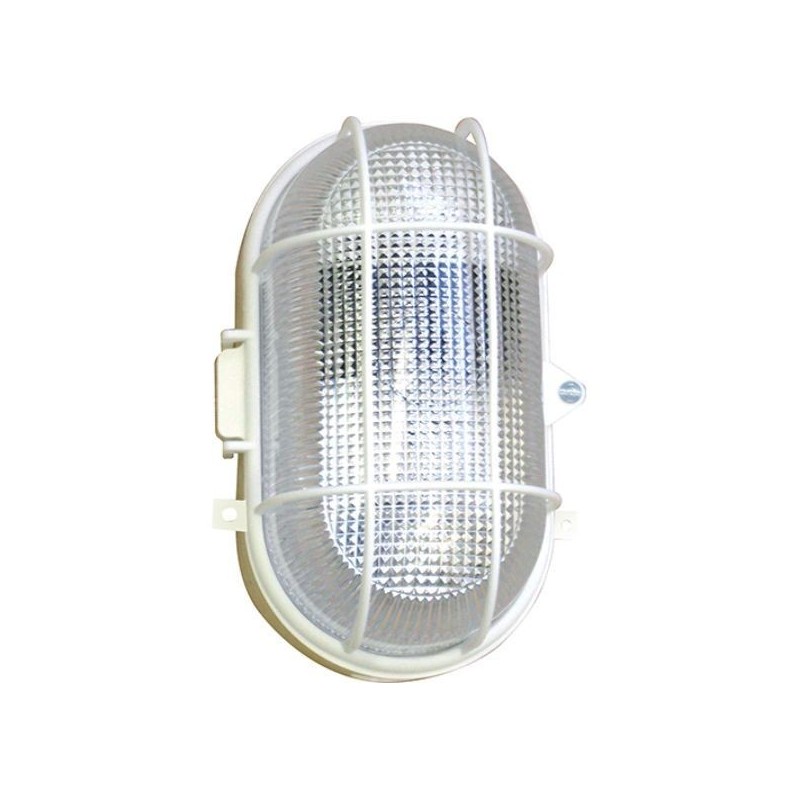 Integratech Hublot Ovaal E27 Met Voetjes Ceiling lamp / Wall lamp