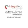 Integratech Dreamline minium afdekkap 1437mm