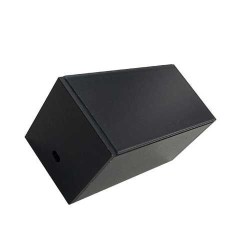 Integratech Profile SL Flat 25x25 3m black cover incl. acc.