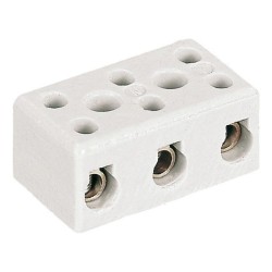 Integratech Klemmenstrook Porselein 2P 4Mm2