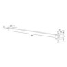 Integratech Stang 80cm voor Evolve projector