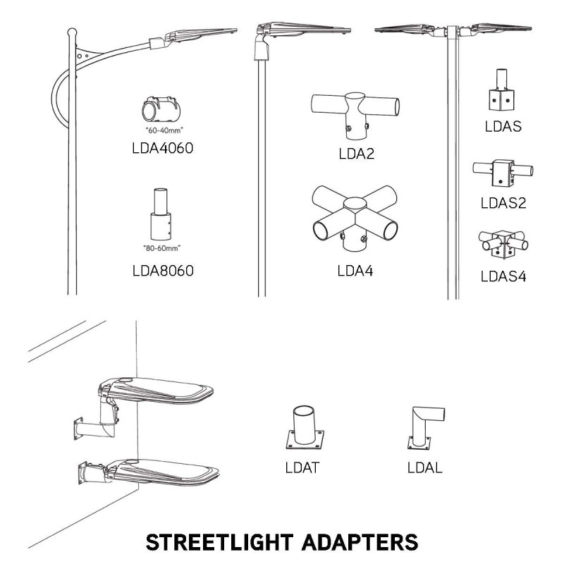 Integratech Streetlight 2018 Type 1 Pollerleuchte