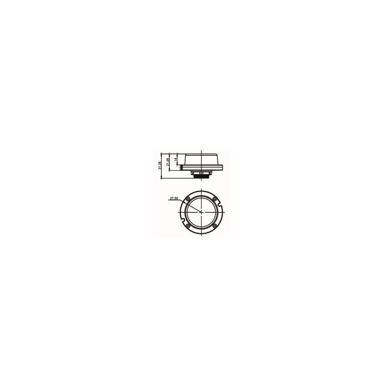 Integratech Microwave sensor IP65 max 15m for PHBP