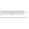 Integratech Cable guide for Dreamline profile 1.5 m