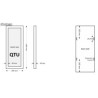Integratech LED paneel QT 36W 300x1200 ENEC Deckenlampe