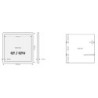 Integratech LED paneel QT 36W 600x600 ENEC Deckenlampe