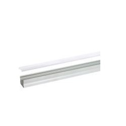 Integratech Profile RSL15 alu 2m clear cover incl. accessories