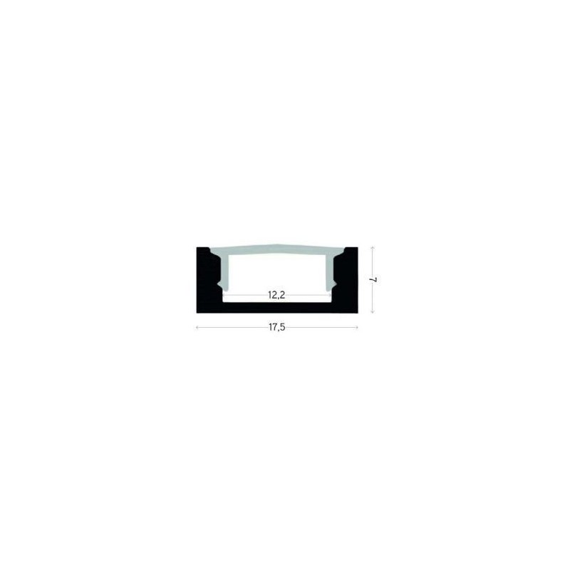 Integratech LED profile Baseline 17x7 2m