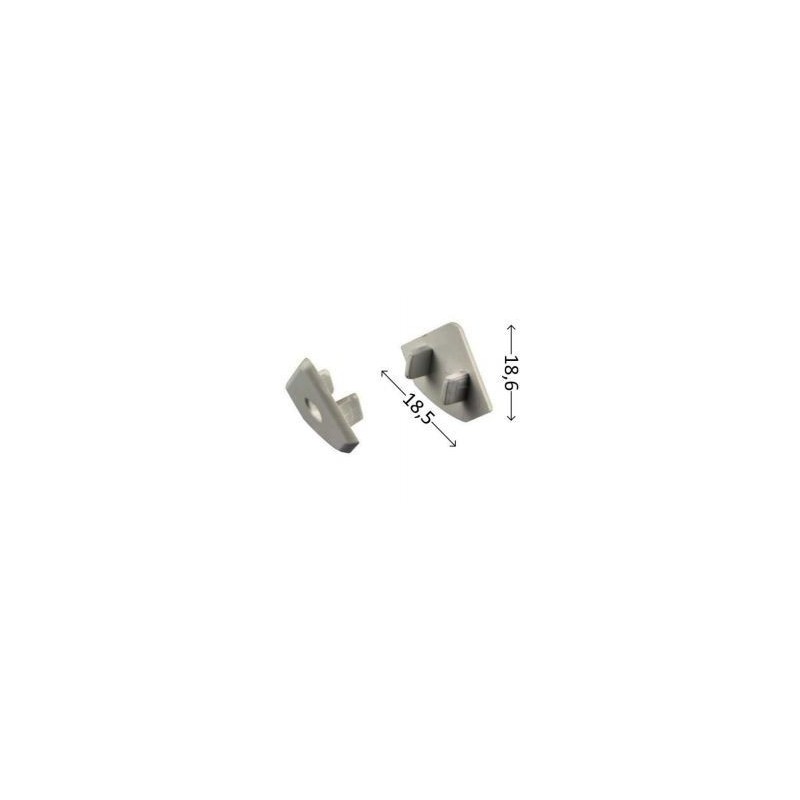 Integratech Endcap for profile 45 set 5 pieces
