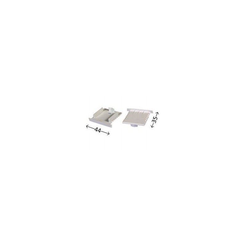 Integratech Endcap for profile RPL3535 with entrance