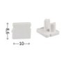 Integratech Endcap for profile SLB10A with entrance