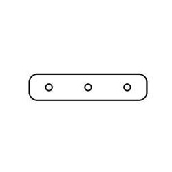 Integratech Straight coupler 90° for SL Flat profile SLF1512