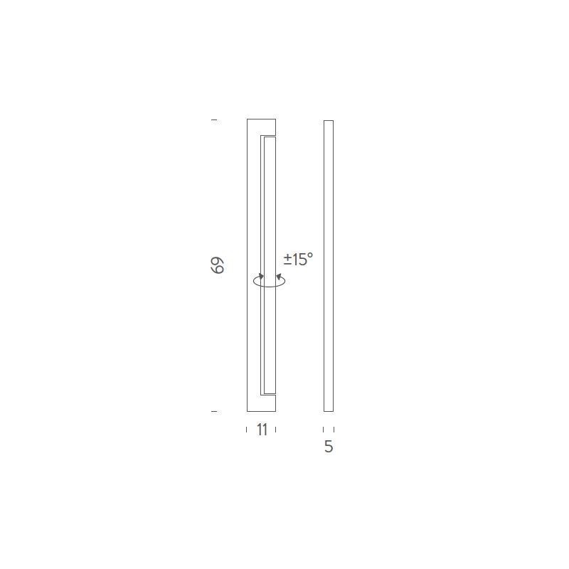 Nemo Ara Floor LED DTW Floor lamp