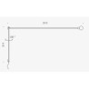 Nemo Potence pivotante Wall lamp / Ceiling lamp