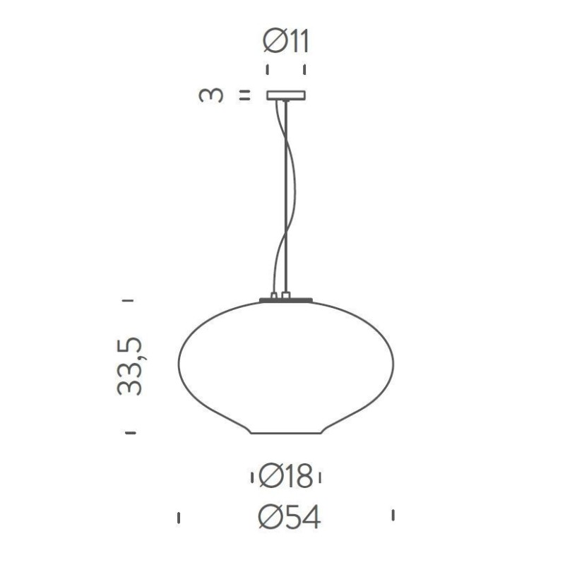 Nemo Anita Suspension lamp