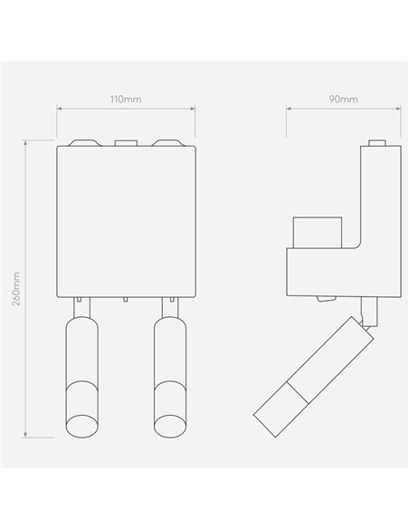 Buy Astro Venn Reader Twin wall lamp online with professional support.