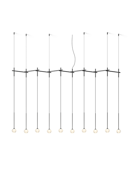 Vibia Algorithm 10X Lineal Recessed - 0837 suspension lamp
