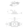BRICK IN THE WALL Indox 50 Mini IP54 Outdoor LED WARMDIM