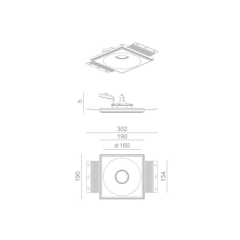 BRICK IN THE WALL Level 50 Es IP54 Bathroom
