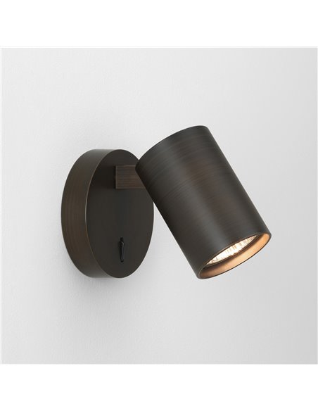 Astro Ascoli Single Switched wall lamp