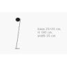 Catellani & Smith Lederam F0 Stehlampe