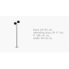 Catellani & Smith Lederam F2 Stehlampe