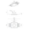 BRICK IN THE WALL Pixo 50 Es Adjustable IP20