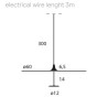 Lumina DOT 600 Lite Modular M suspension lamp