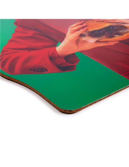 SELETTI TOILETPAPER Table mat 30 x 48,6 cm cork - Cat-liscious
