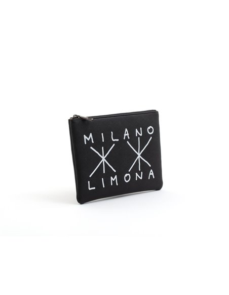 SELETTI CODALUNGA X SELETTI Make-up bag 21 x 15,5 cm Polyester - Milano-Limona