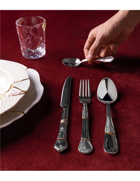 SELETTI KINTSUGI Cutlery set of 4