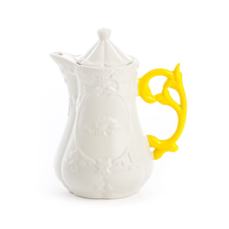SELETTI I-WARES Teapot ø 13 cm with col. Handle