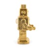 SELETTI MEMORABILIA WHITE AND GOLD 17,4 x 12,4 cm - My robot