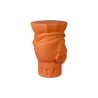 SELETTI MAGNA GRAECIA 2.0 Vase 33 x 32 cm Terracotta Testa Di Moro - Man